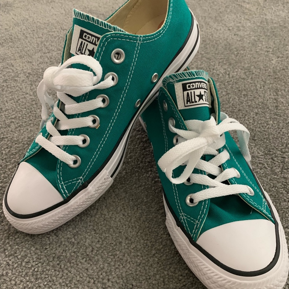 Turquoise Converse